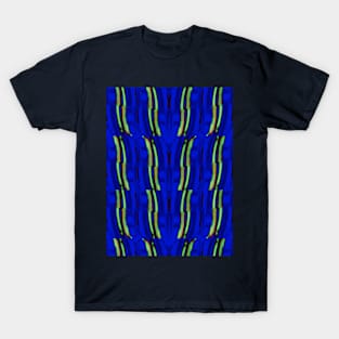 Neon Waves of Green T-Shirt